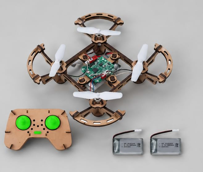 DIY Wooden Drone Kit for Kids for Ages 5-10+