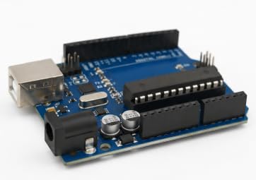 Arduino UNO SMD PB FT232 ATmega328P Development Board with USB Cable & Pin Headers Blue PCB Compatible with IDE for Robotics, IoT, Embedded Systems & DIY Electronics Projects